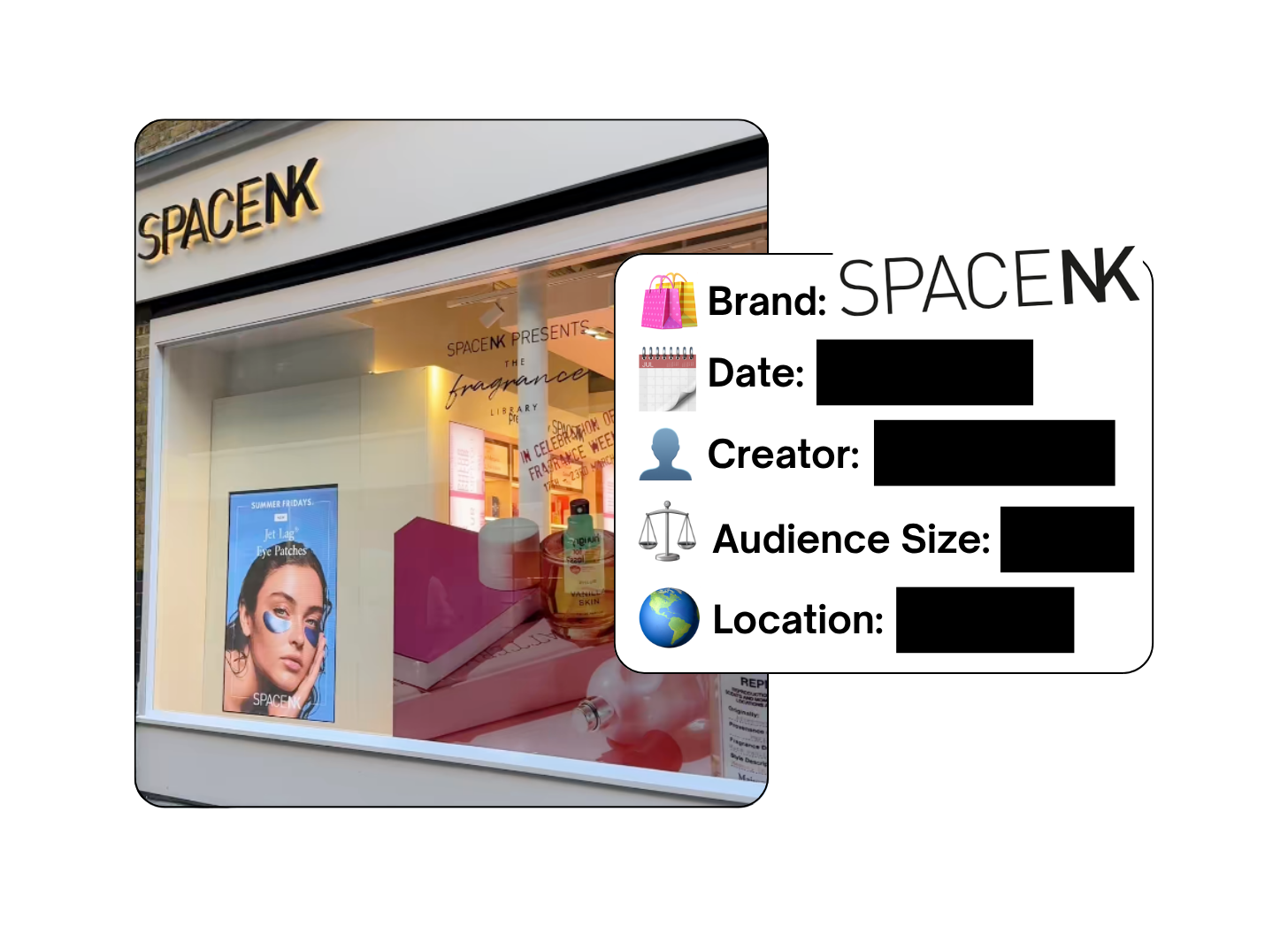 Spotted: Space NK in a new paid collab