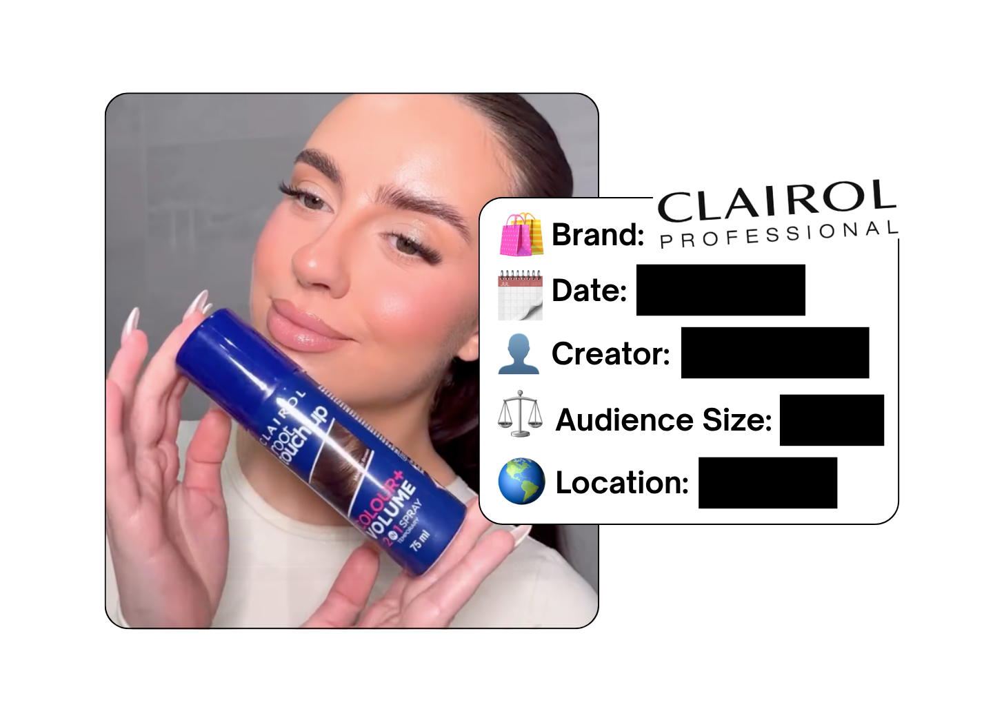 Spotted: Clairol in a new paid collab