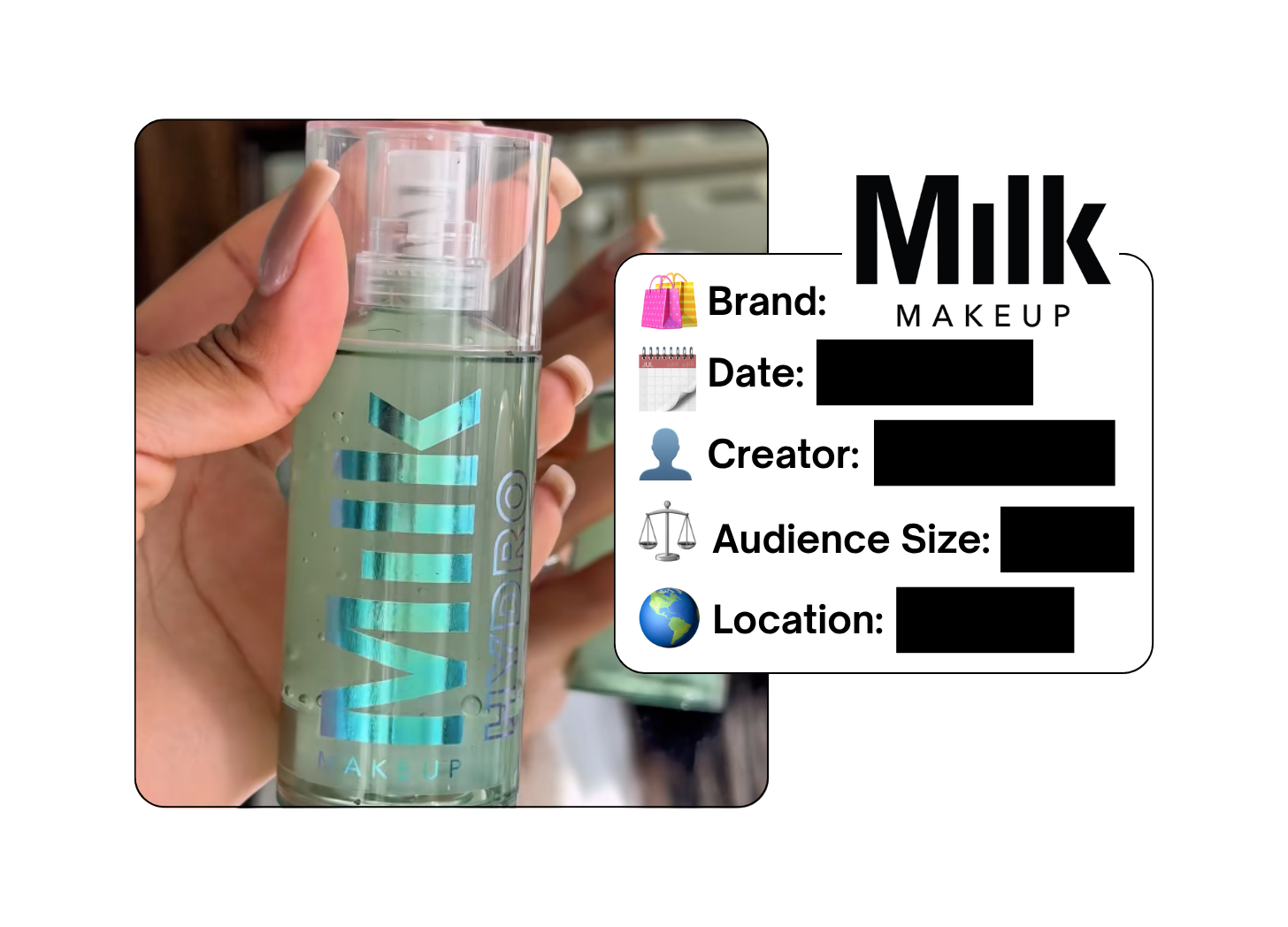 Spotted: Milk Makeup in a new paid collab