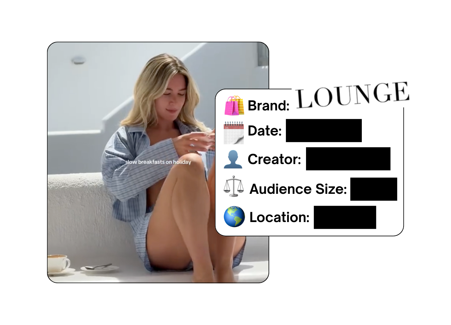 Spotted: Lounge in a new paid collab