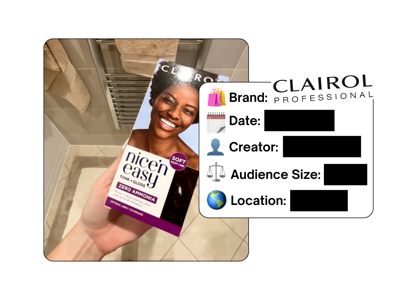 Spotted: Clairol in a new paid collab