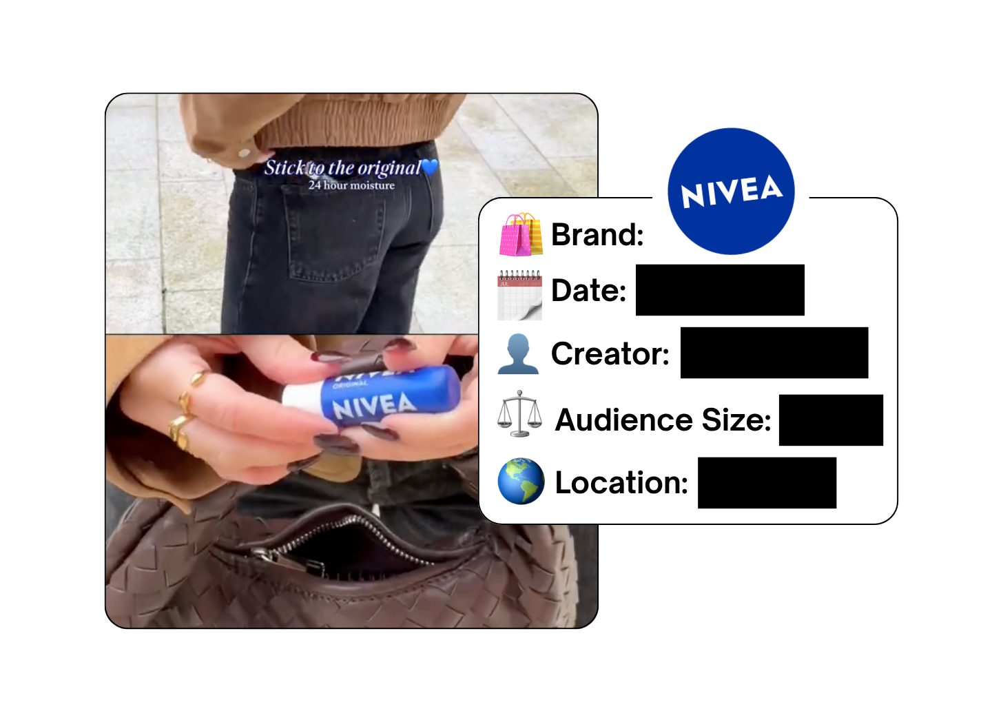 Spotted: NIVEA in a new paid collab