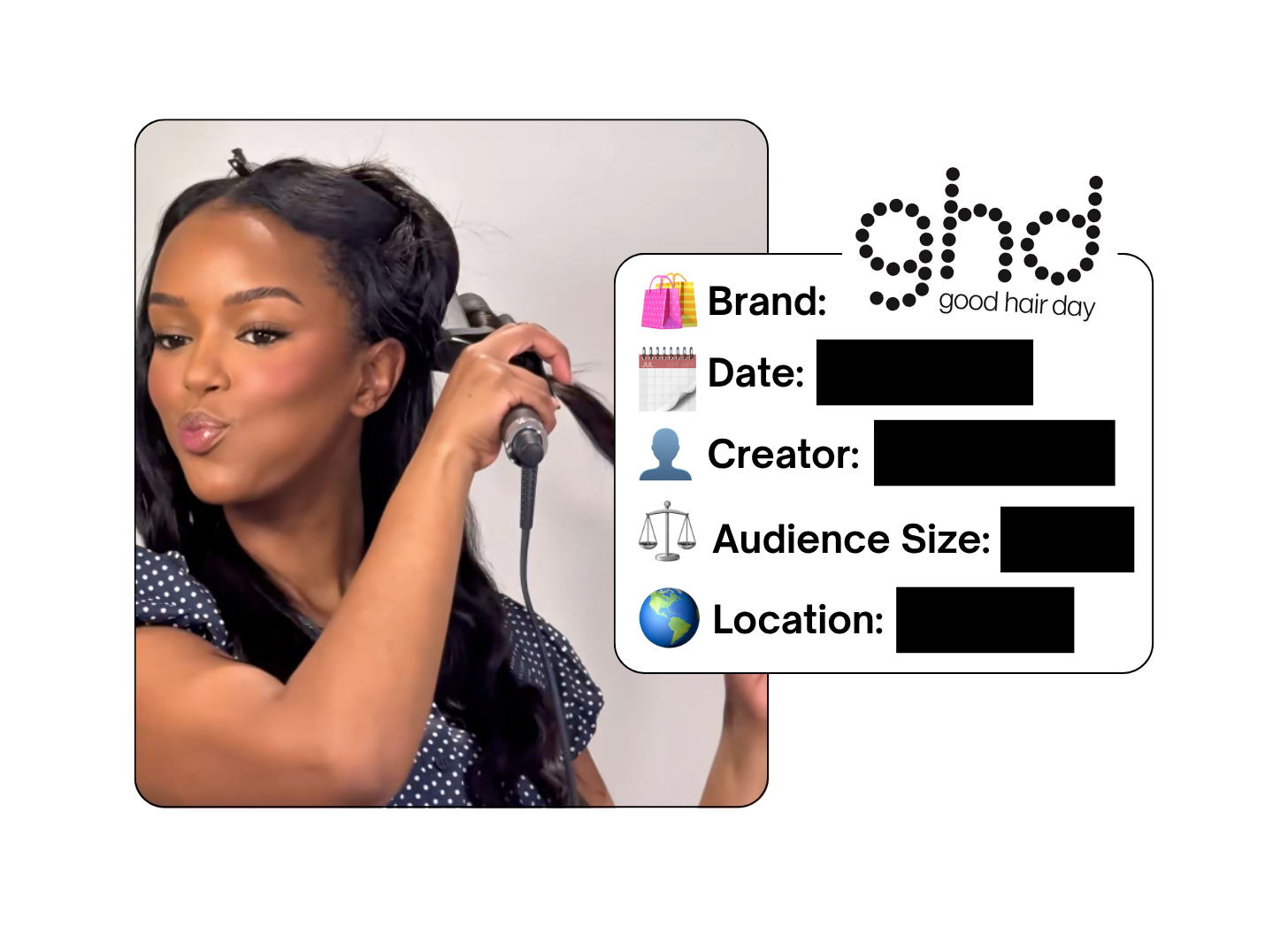 Spotted: ghd in a new paid collab