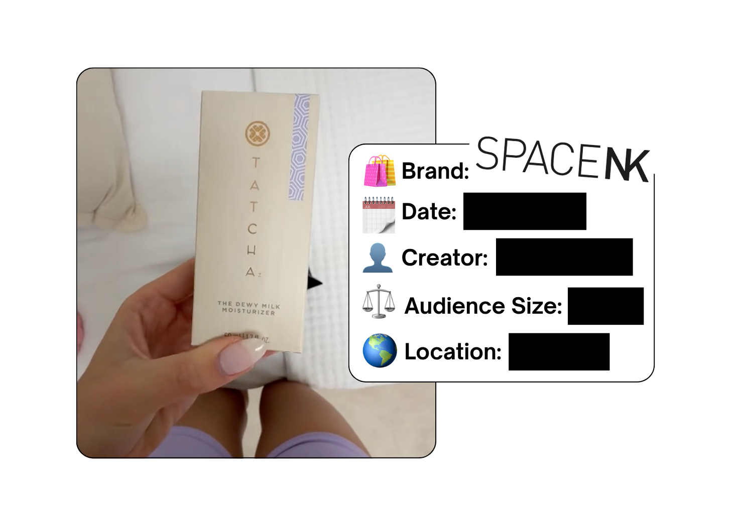 Spotted: Space NK in a new paid collab