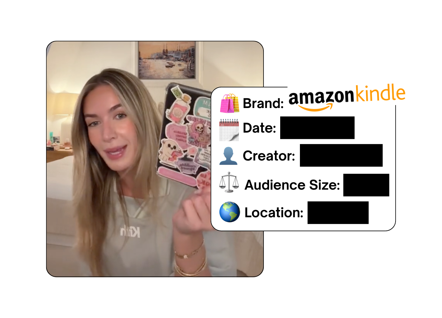 Spotted: Amazon Kindle in a new paid collab