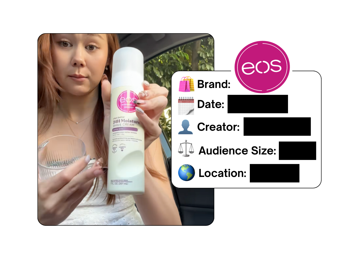 Spotted: EOS in a new paid collab