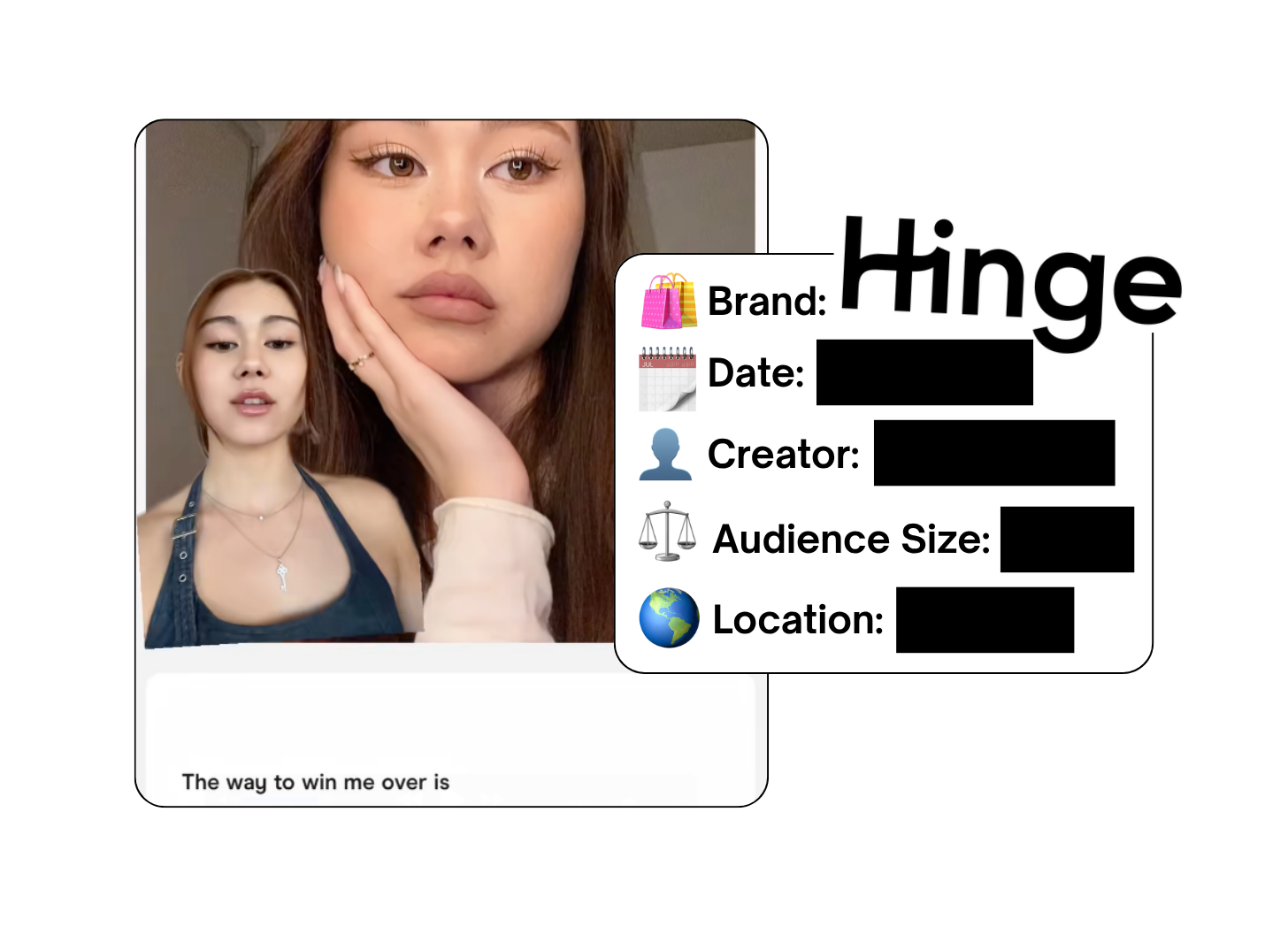 Spotted: Hinge in a new paid collab