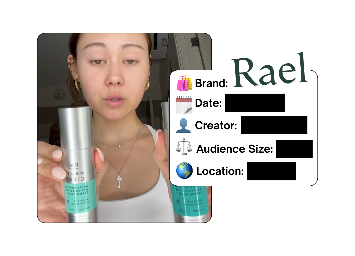 Spotted: Rael in a new paid collab