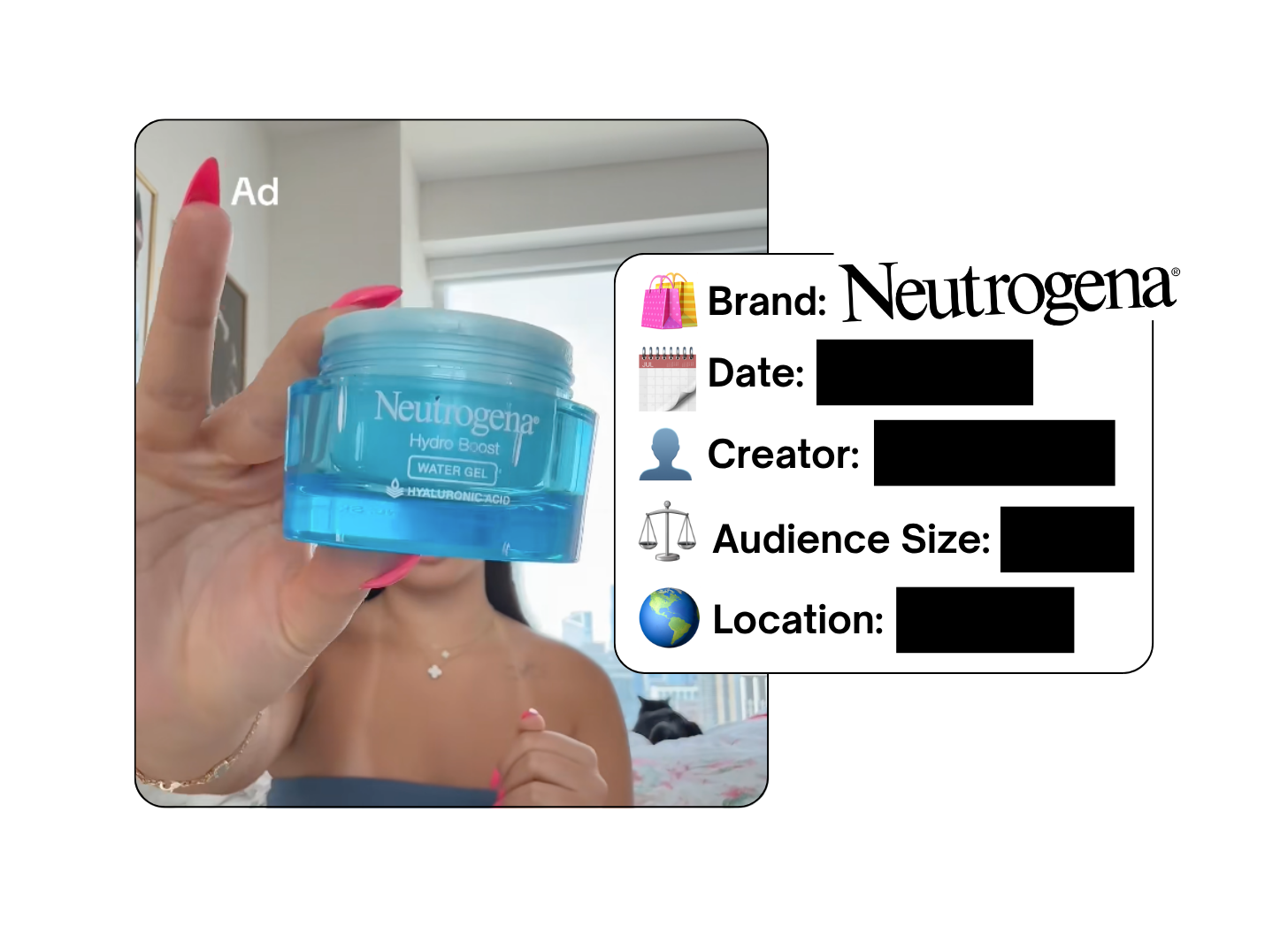 Spotted: Neutrogena in a new paid collab