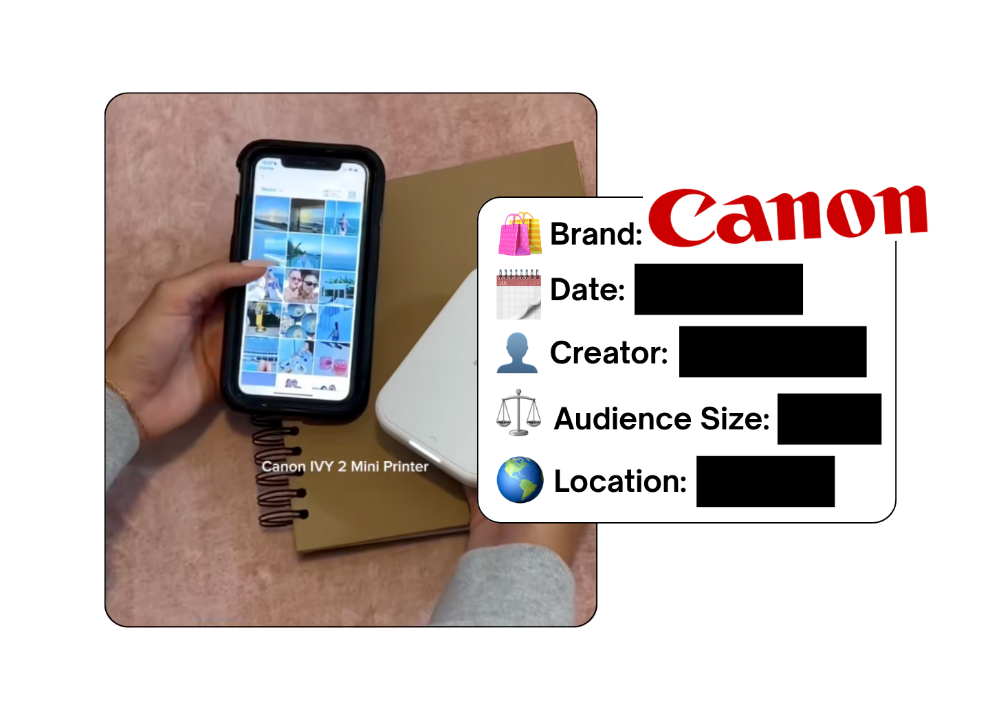 Spotted: Canon in a new paid collab