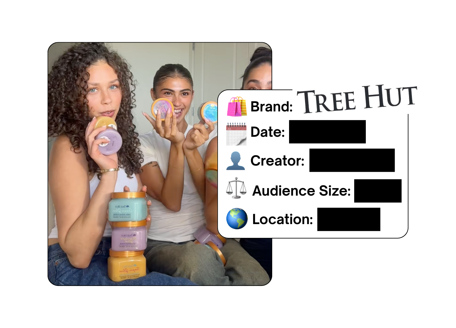 Spotted: Tree Hut in a new paid collab