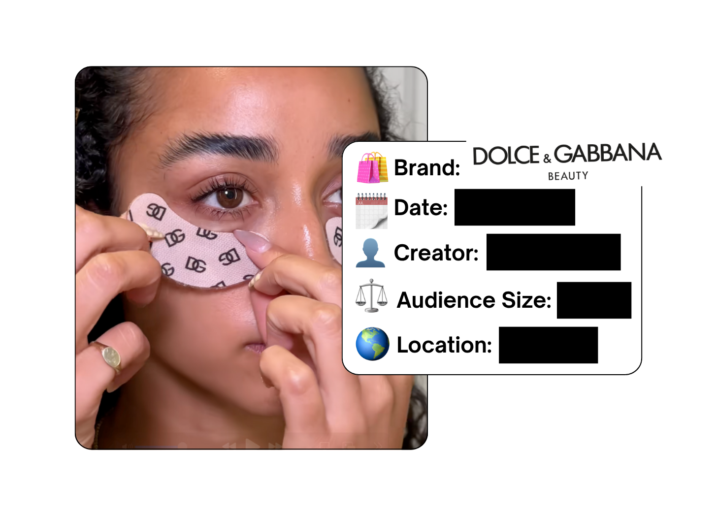 Spotted: Dolce&Gabbana Beauty in a new paid collab