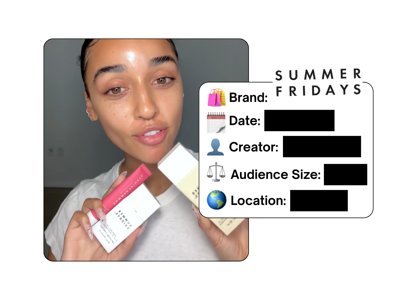 Spotted: Summer Fridays in a new paid collab