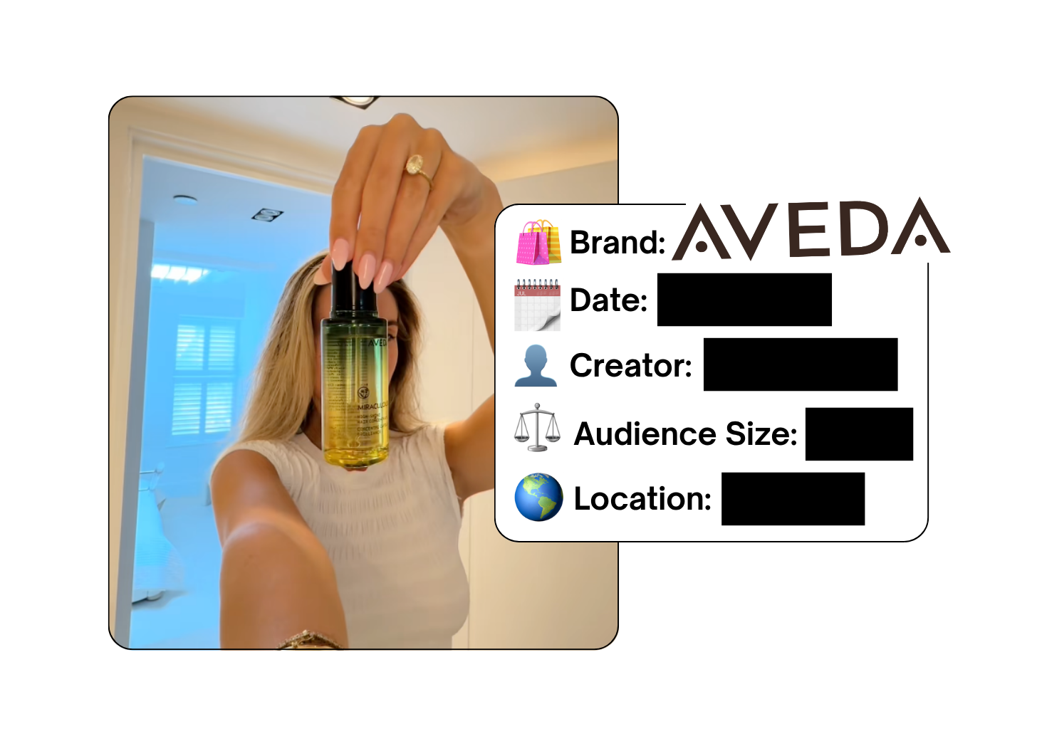 Spotted: Aveda in a new paid collab