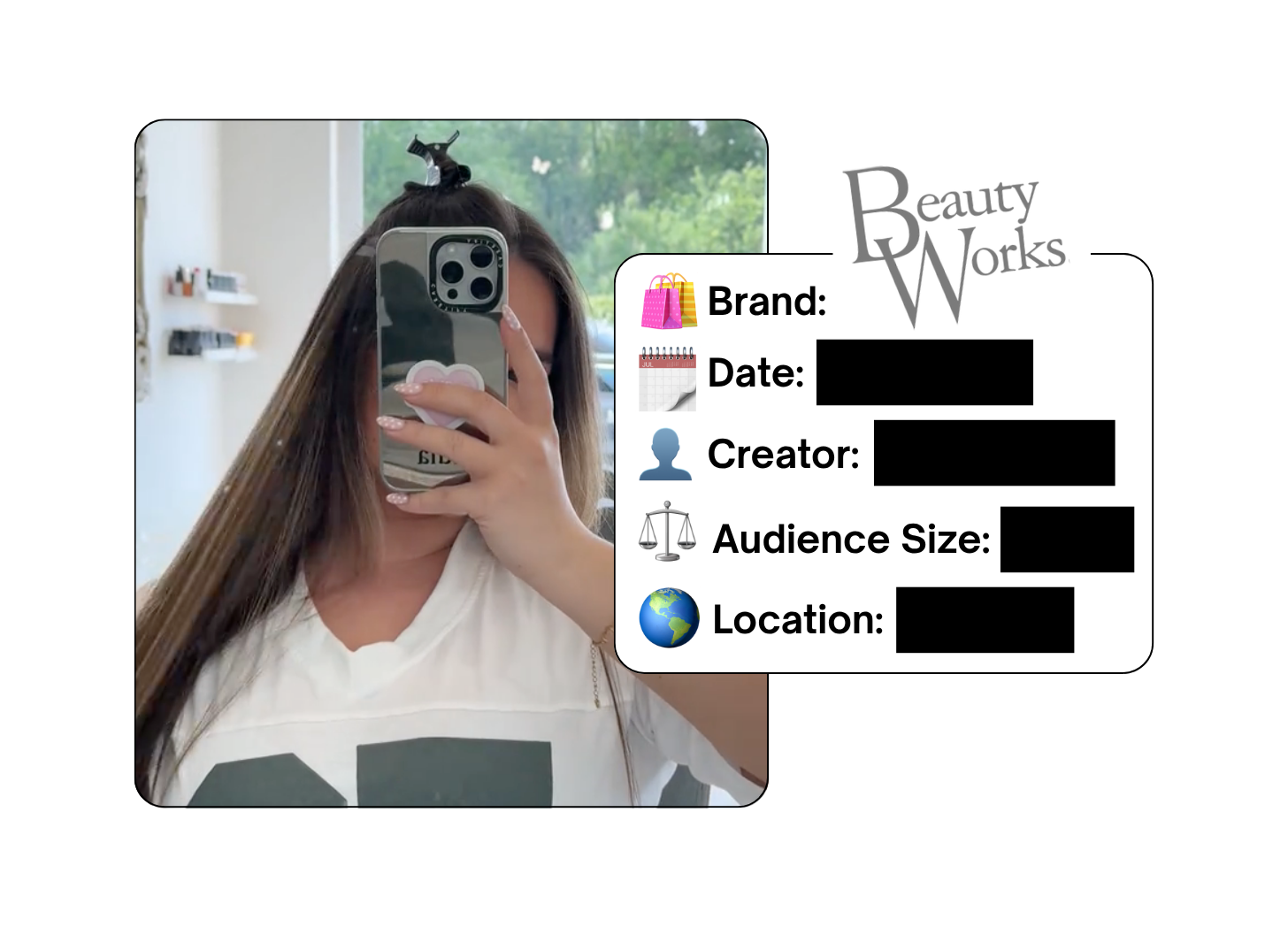 Spotted: Beauty Works in a new paid collab