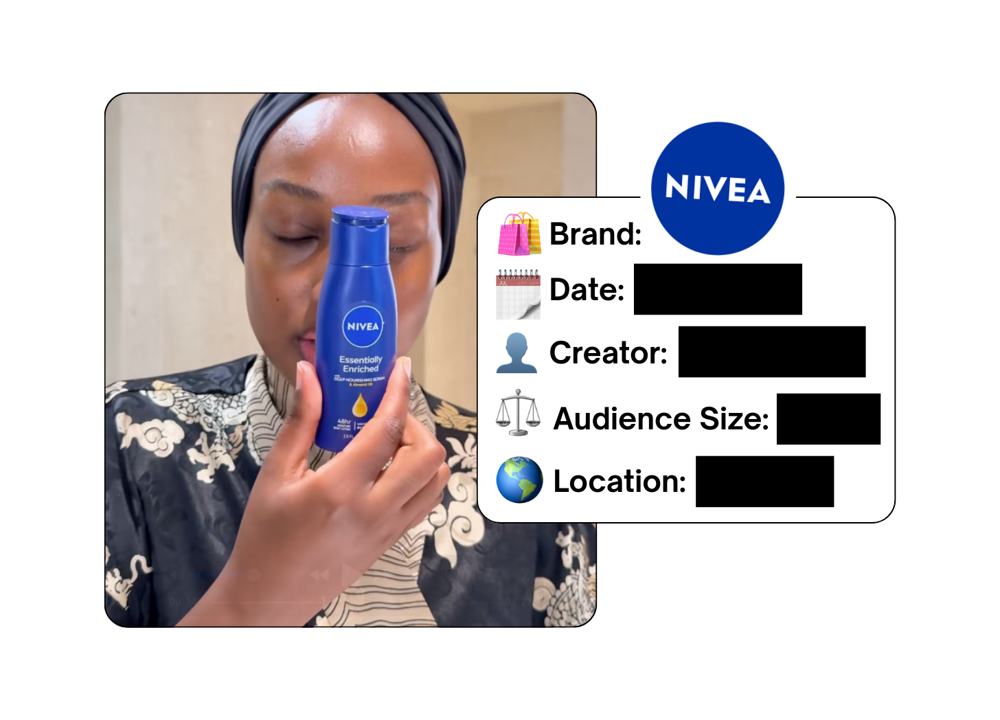 Spotted: NIVEA in a new paid collab