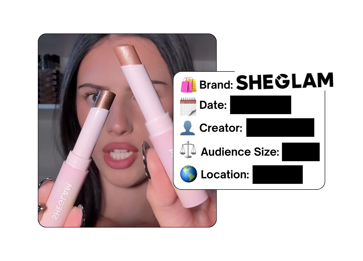 Spotted: SHEGLAM in a new paid collab