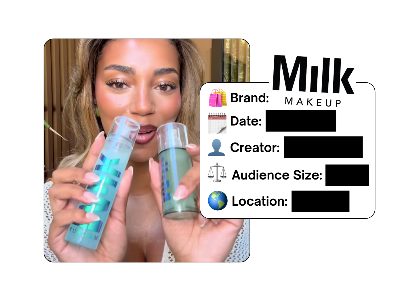 Spotted: Milk Makeup in a new paid collab