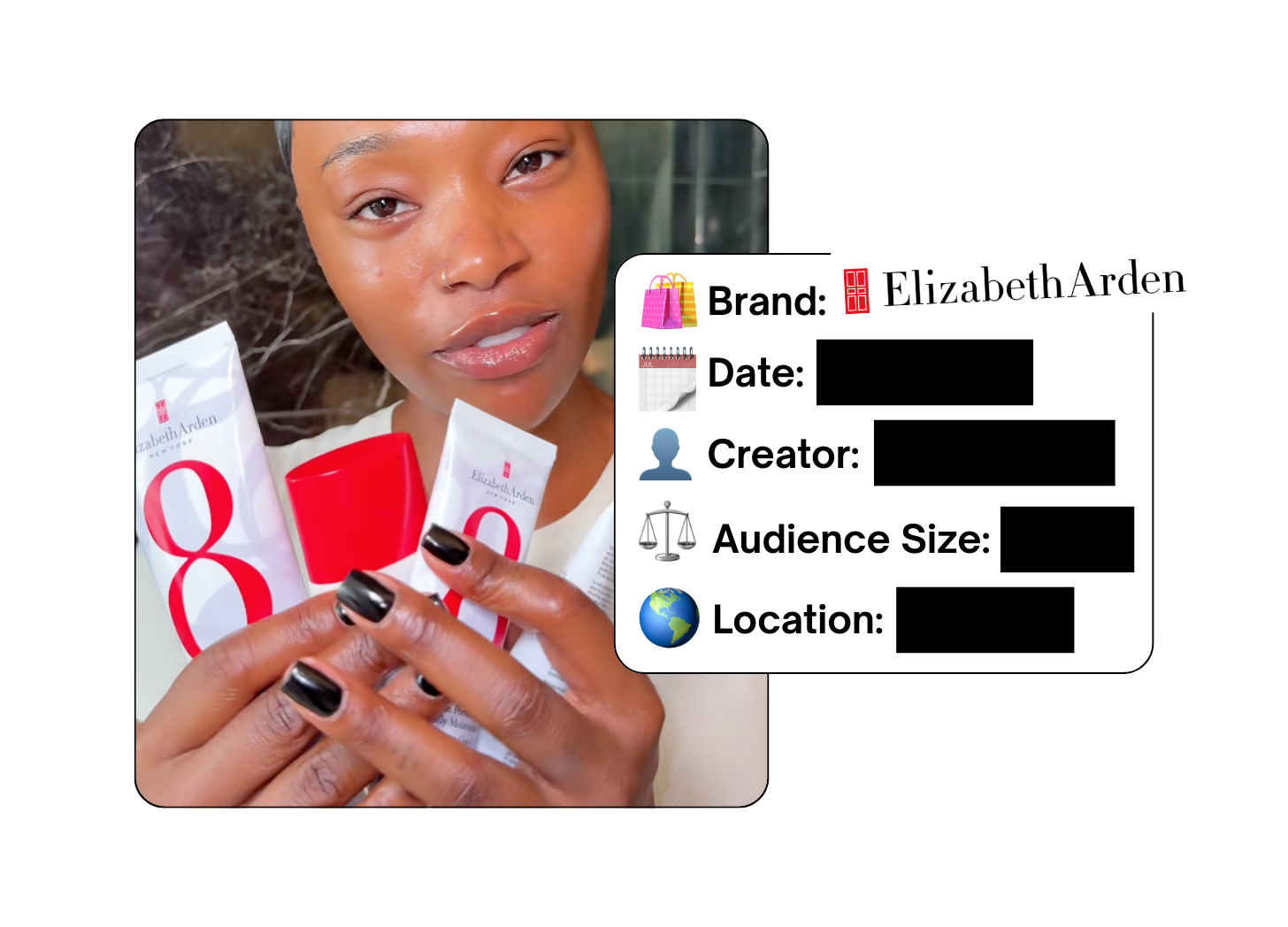 Spotted: Elizabeth Arden in a new paid collab