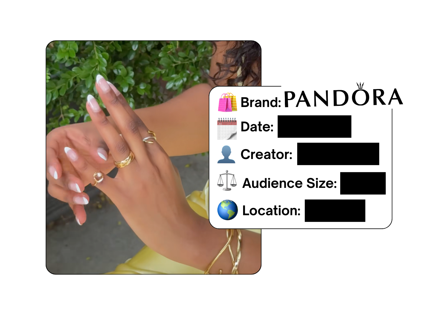 Spotted: Pandora in a new paid collab