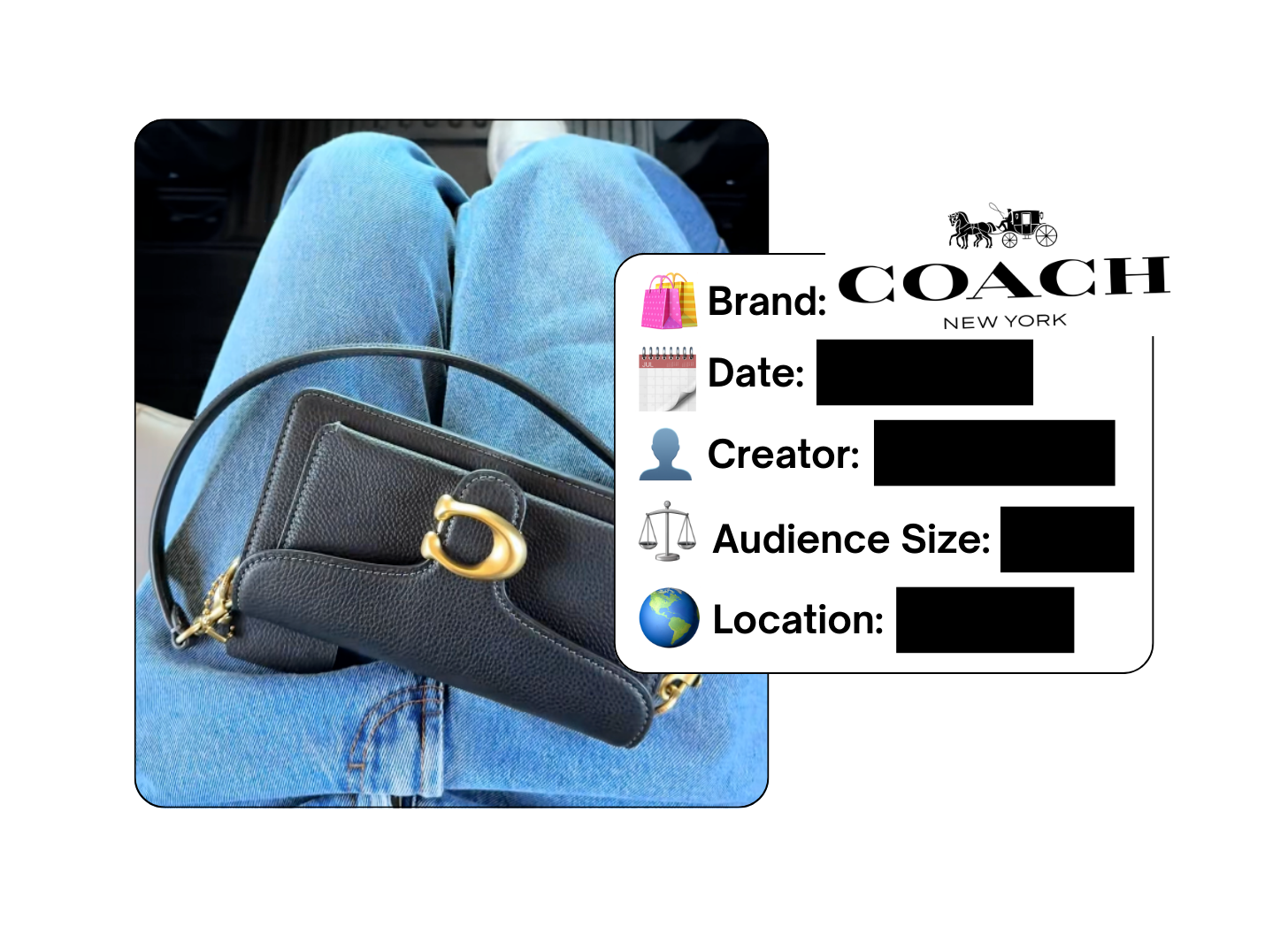 Spotted: Coach in a new paid collab