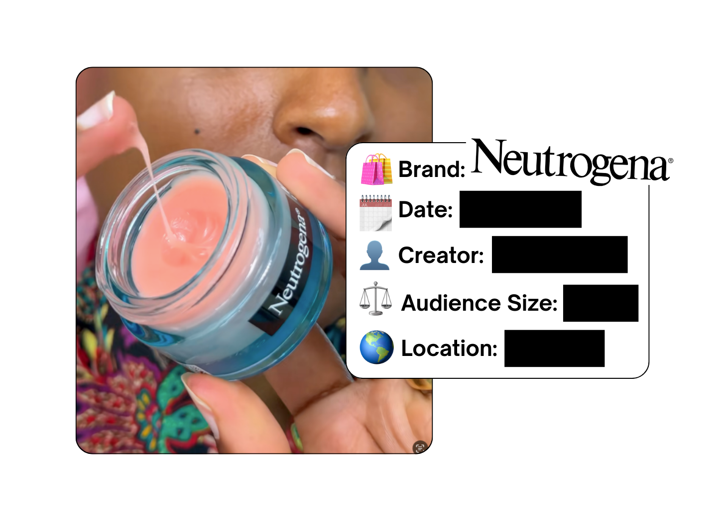 Spotted: Neutrogena in a new paid collab