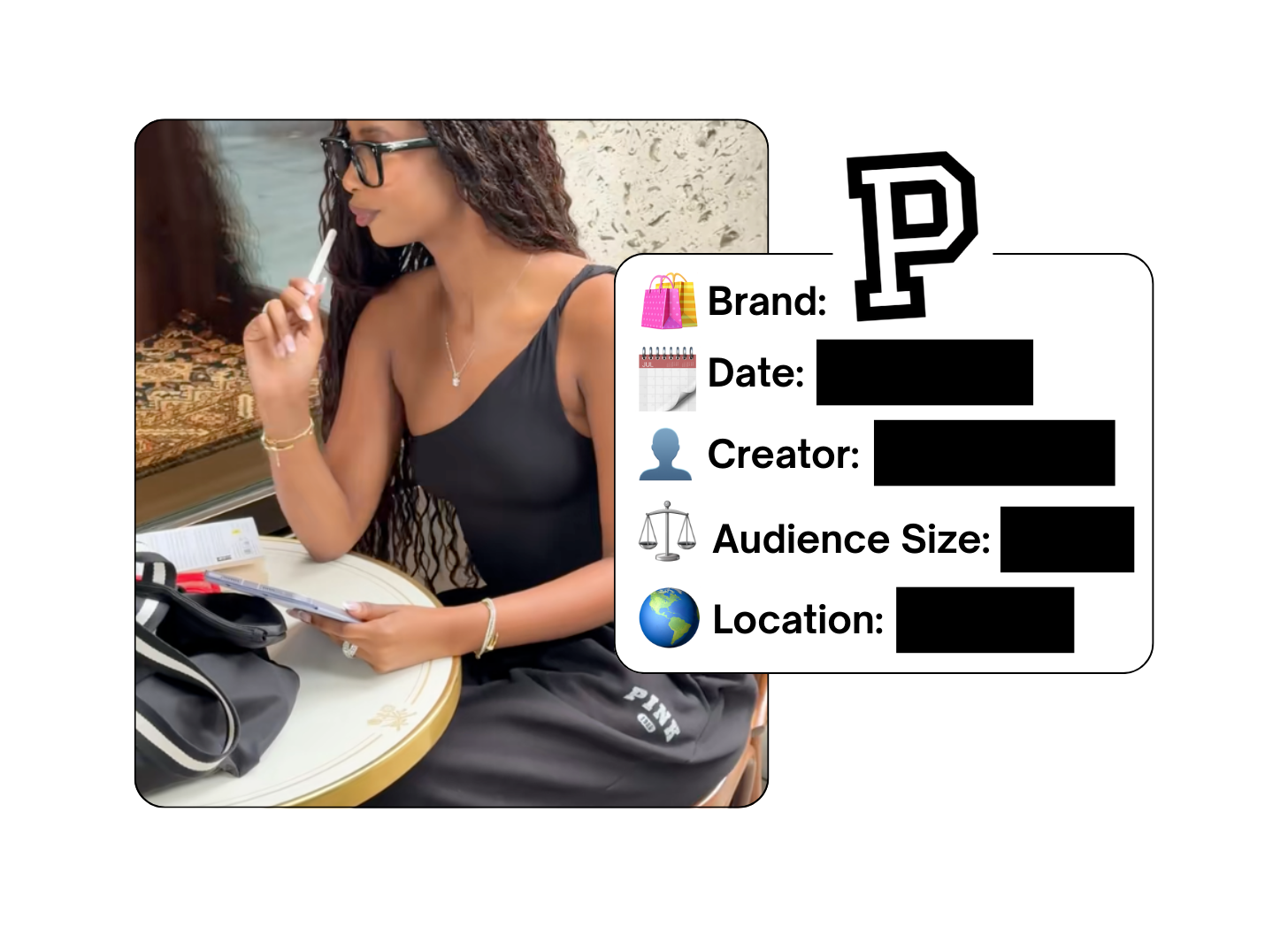 Spotted: VS Pink in a new paid collab