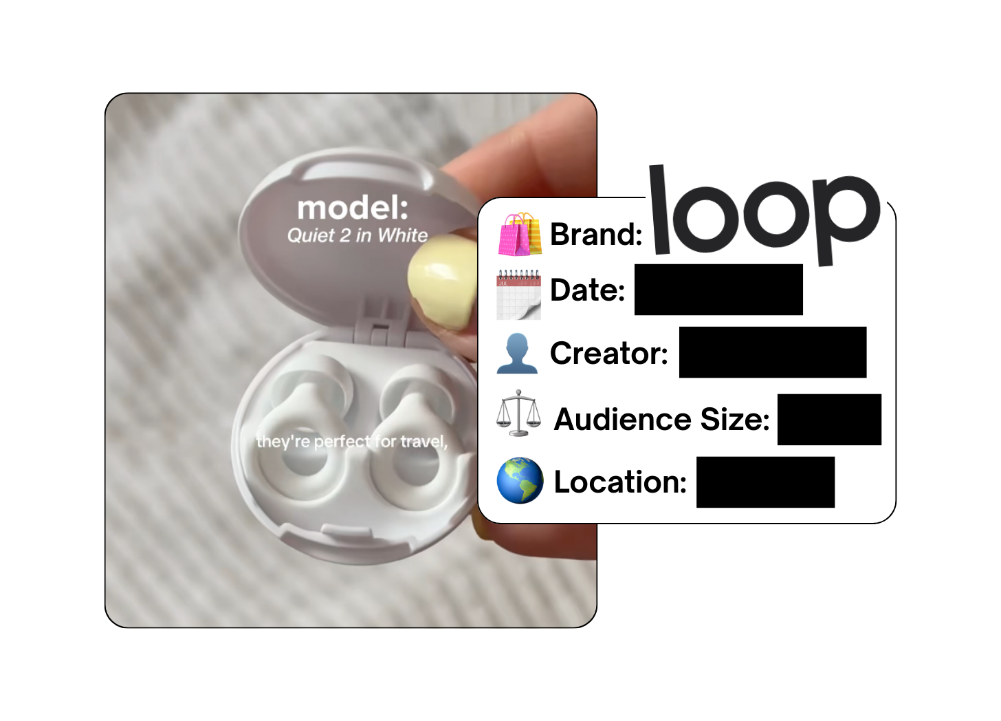 Spotted: Loop Earplugs in a new paid collab