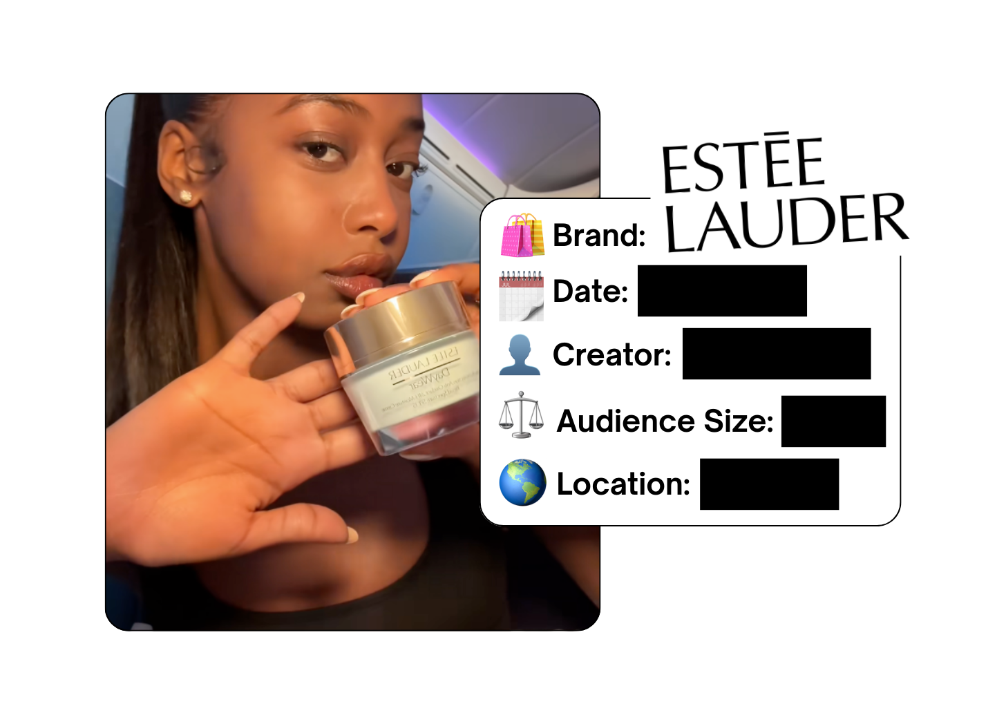 Spotted: Estee Lauder in a new paid collab