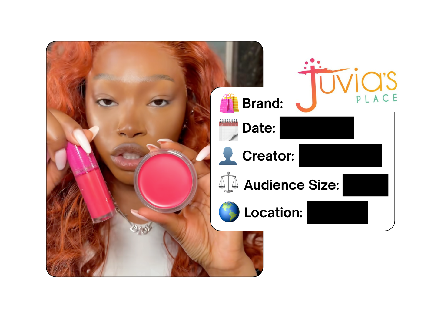 Spotted: Juvia's Place in a new paid collab