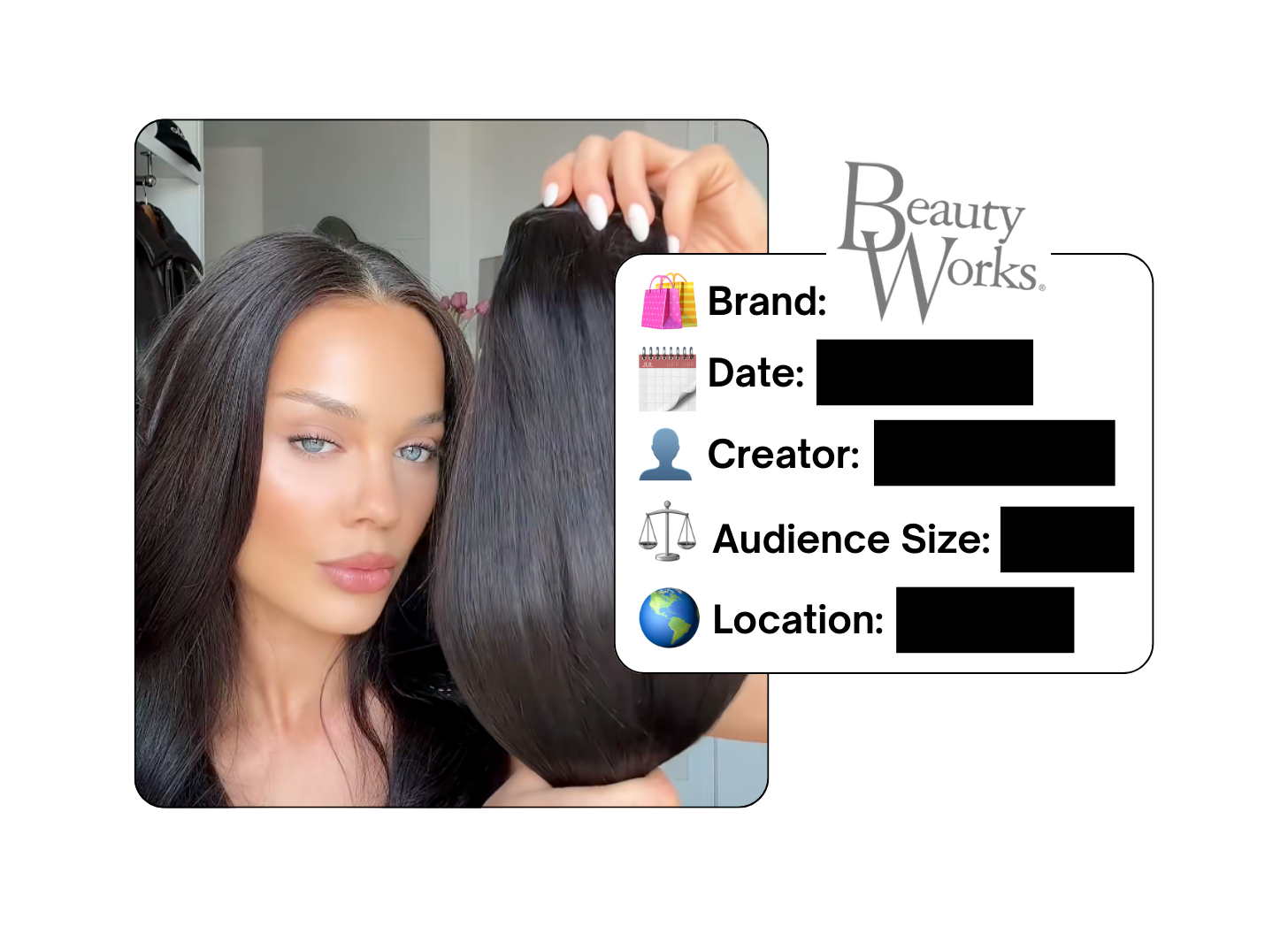 Spotted: Beauty Works in a new paid collab