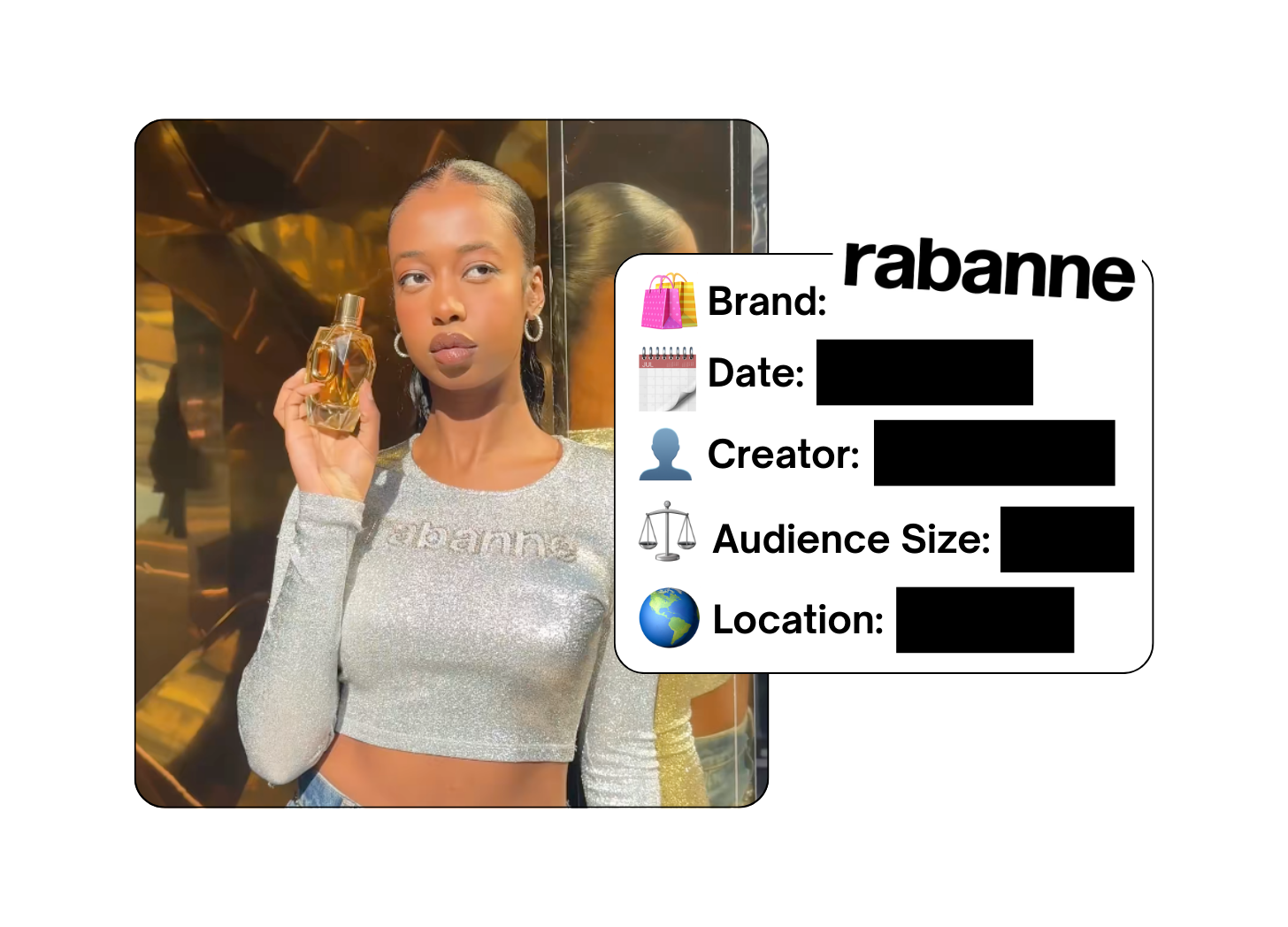 Spotted: Rabanne in a new paid collab