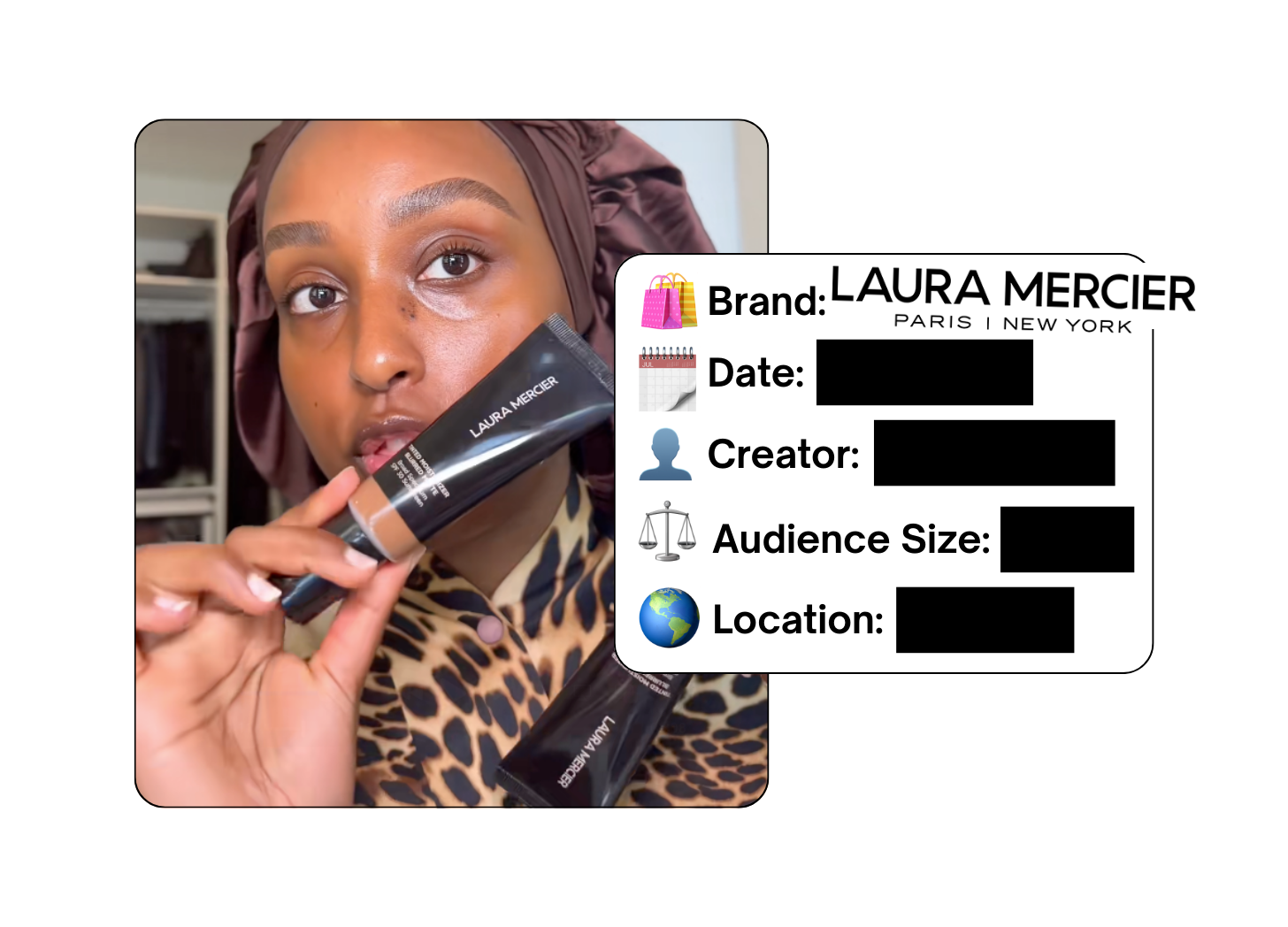 Spotted: Laura Mercier in a new paid collab