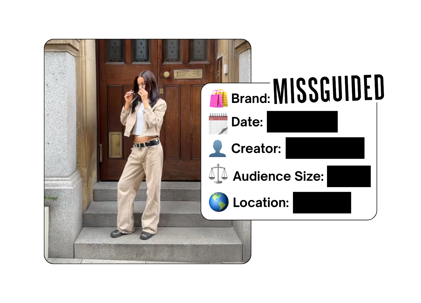 Spotted: Missguided in a new paid collab