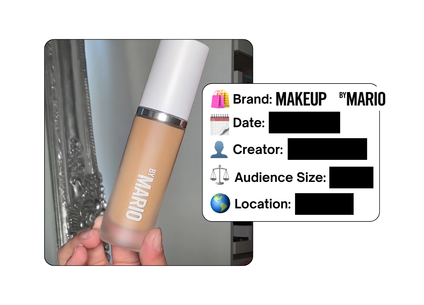 Spotted: Makeup by Mario in a new paid collab