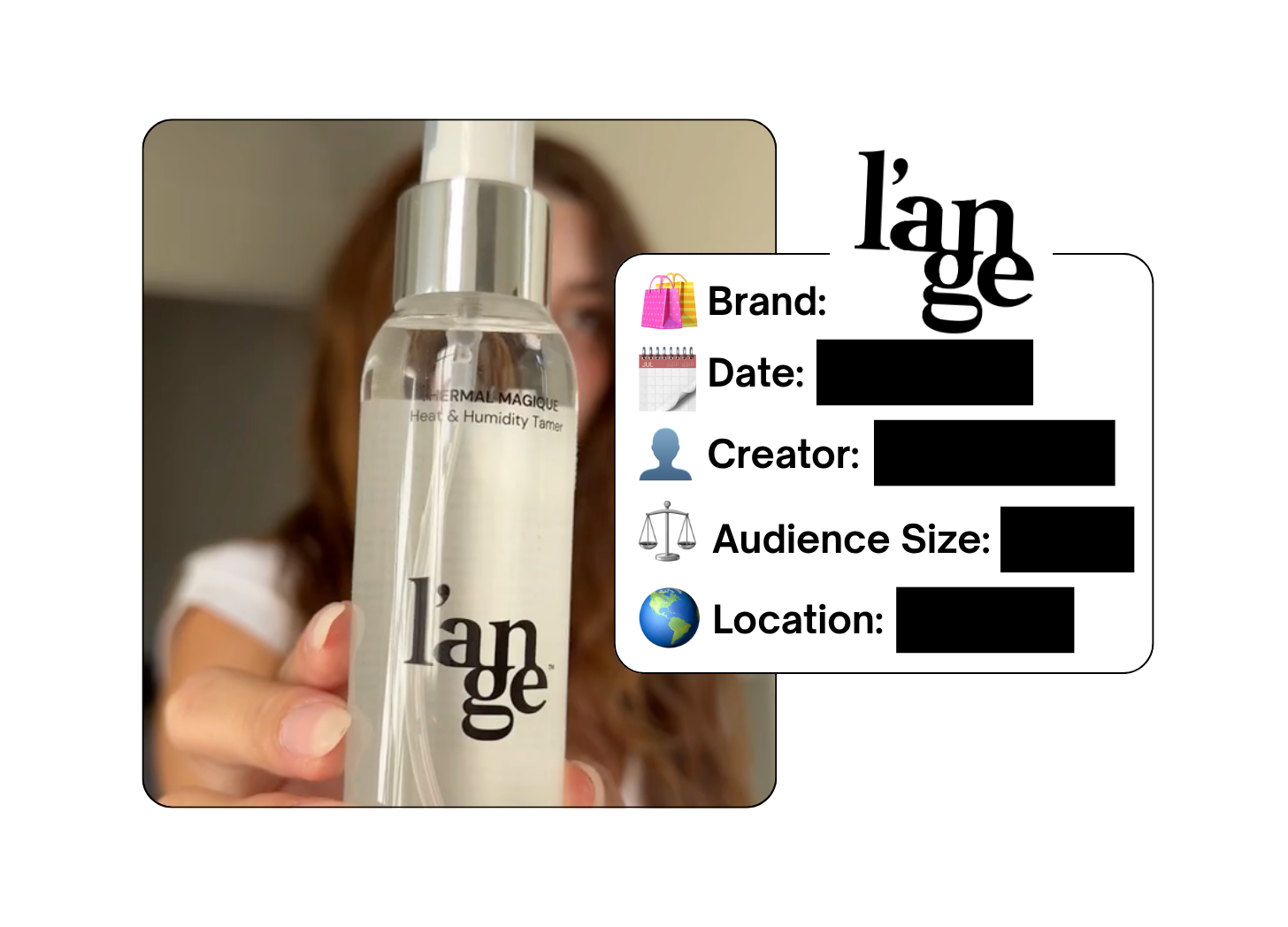 Spotted: L'ange in a new paid collab