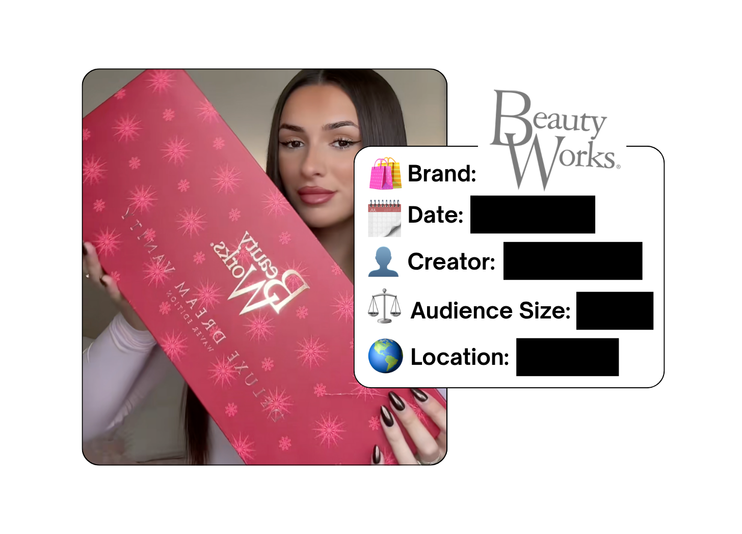 Spotted: Beauty Works in a new paid collab