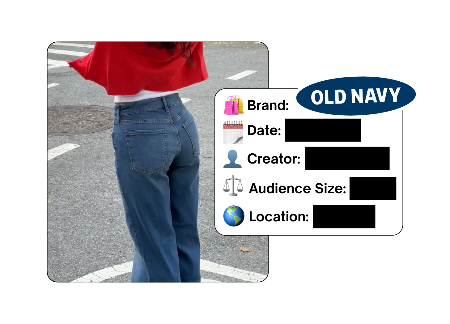 Spotted: Old Navy in a new paid collab