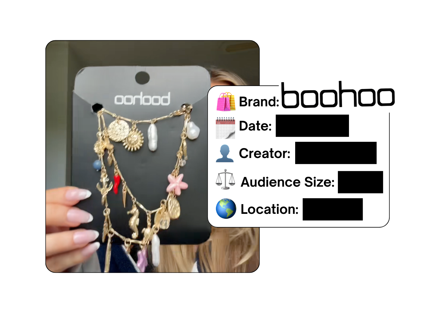 Spotted: Boohoo in a new paid collab