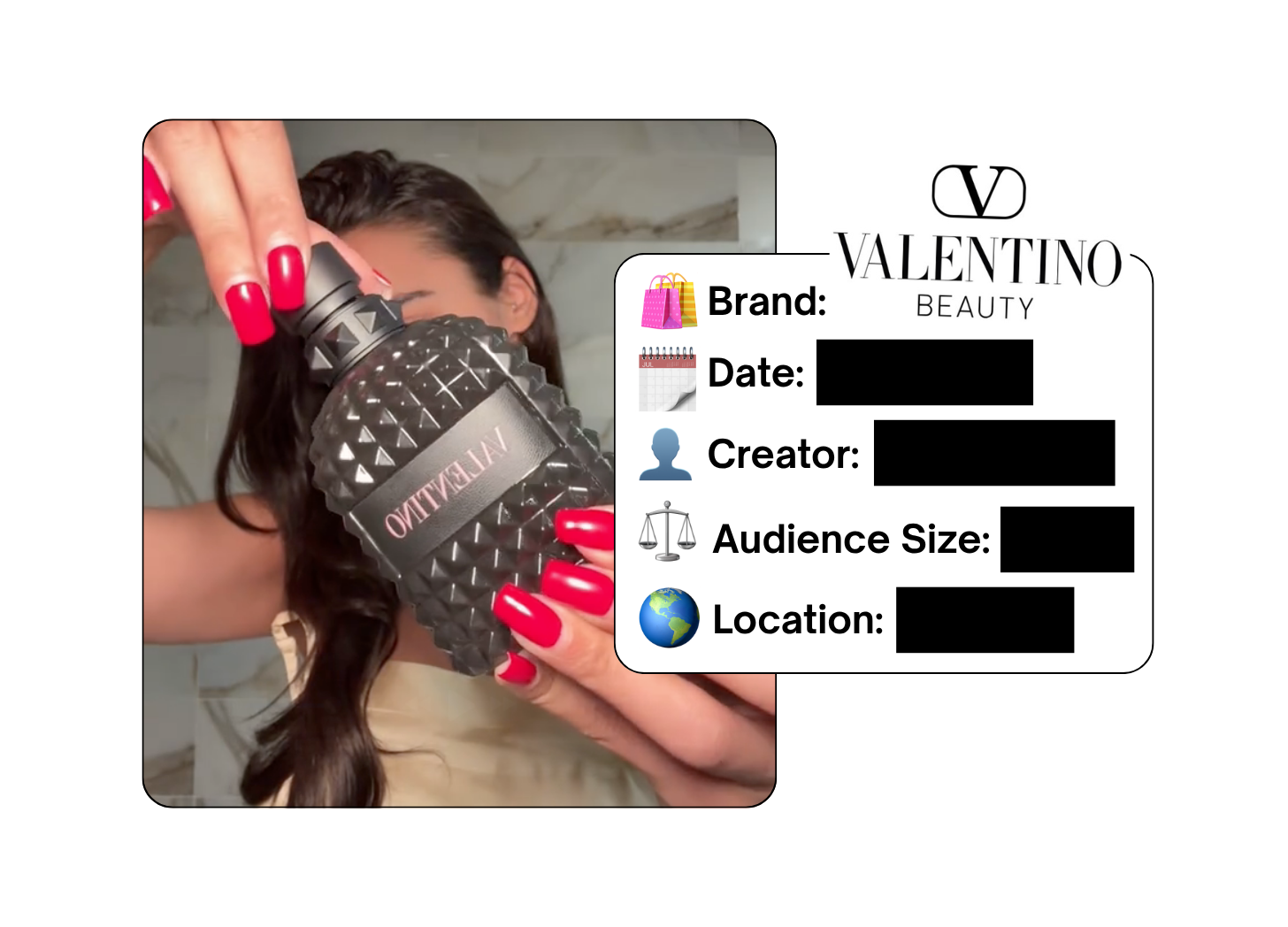 Spotted: Valentino Beauty in a new paid collab