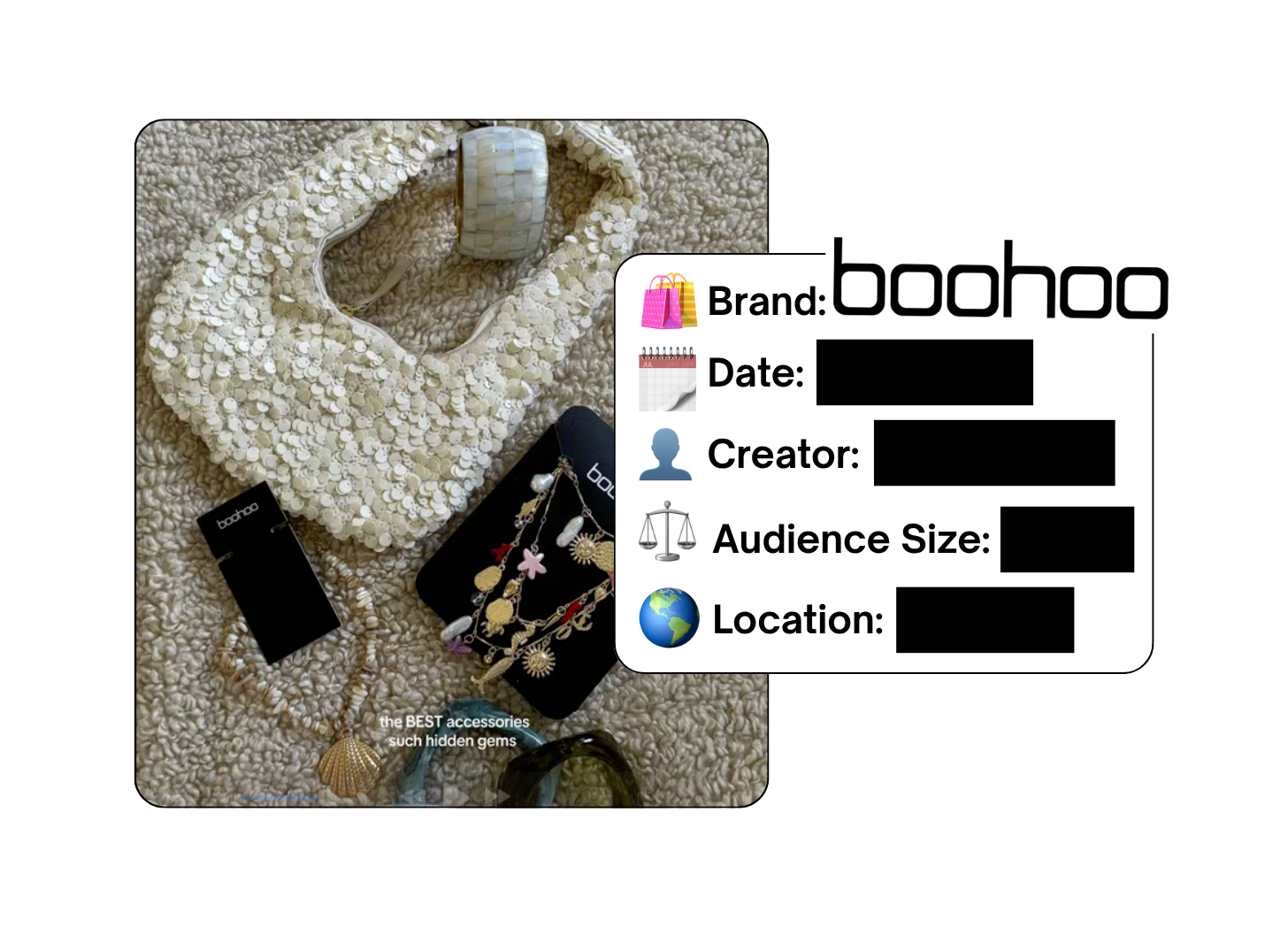 Spotted: Boohoo in a new paid collab