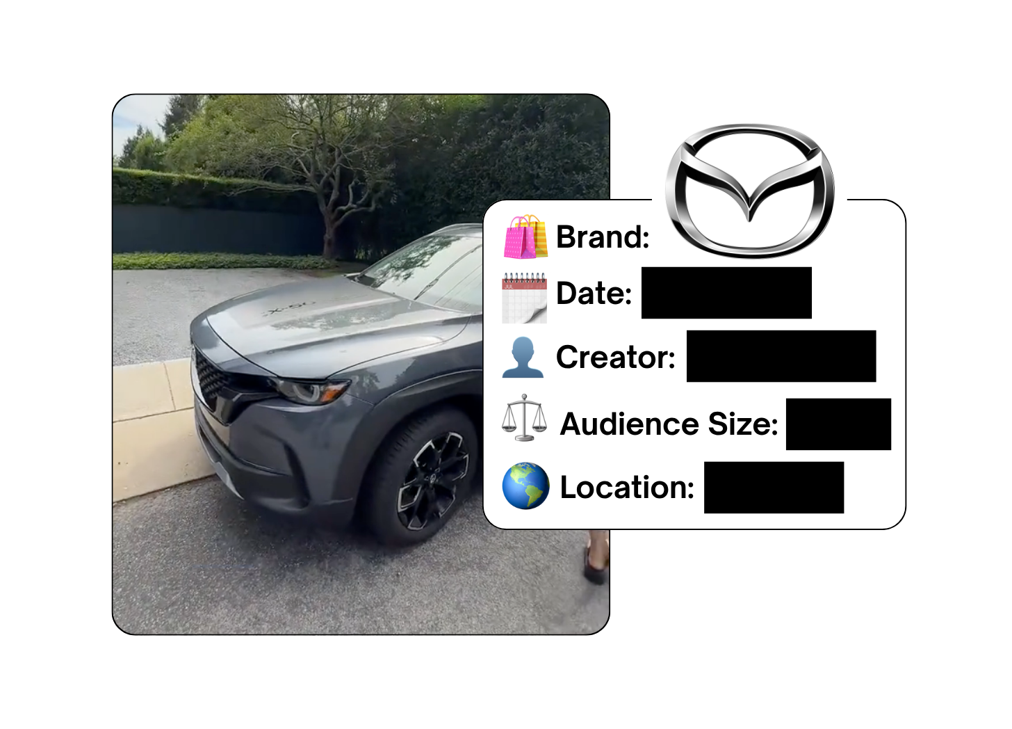 Spotted: Mazda in a new paid collab