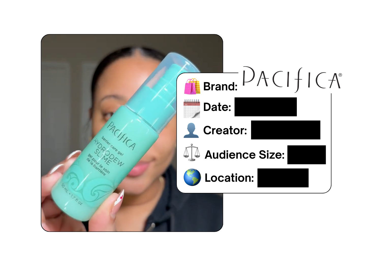 Spotted: Pacifica in a new paid collab