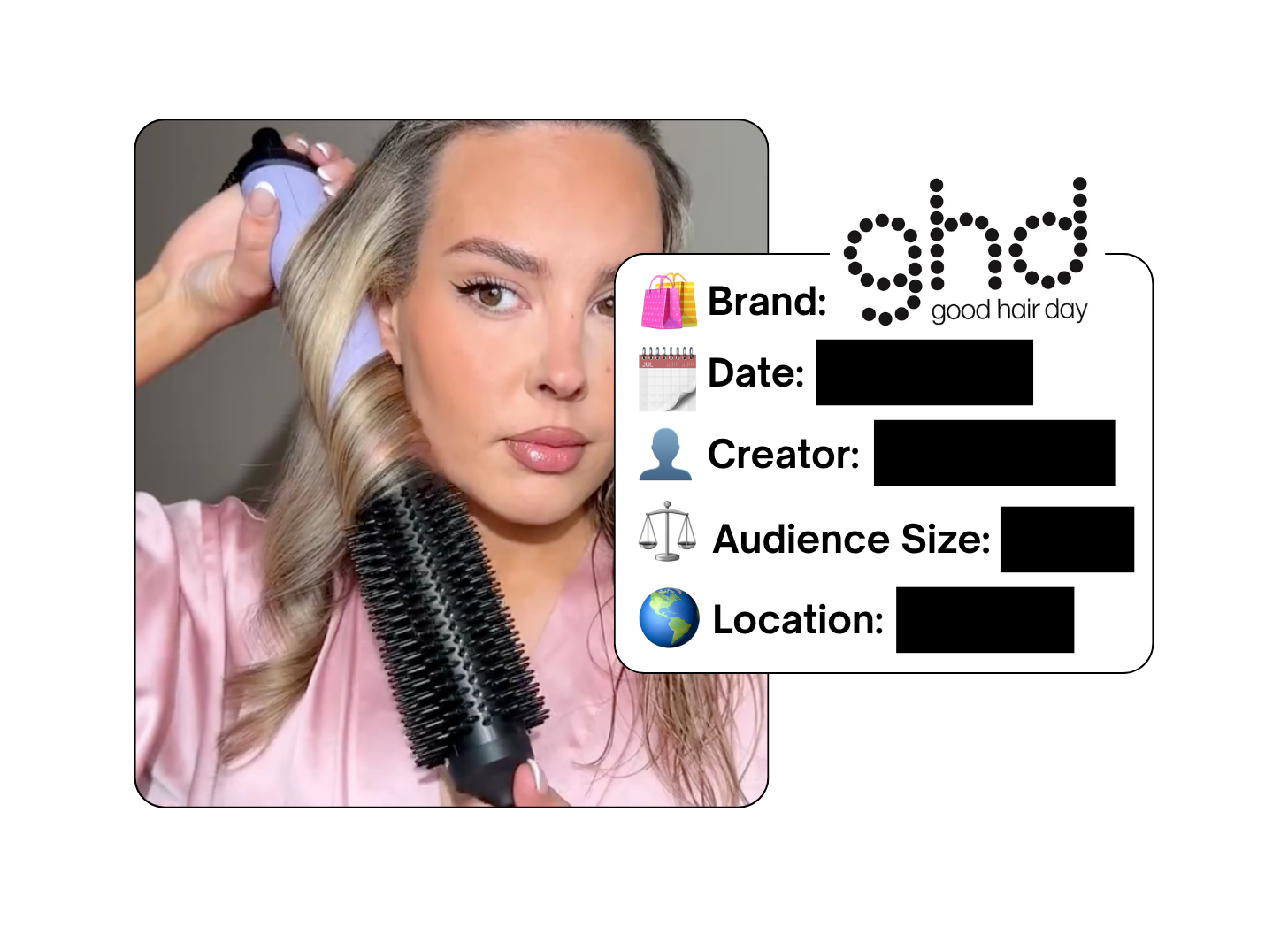 Spotted: ghd in a new paid collab