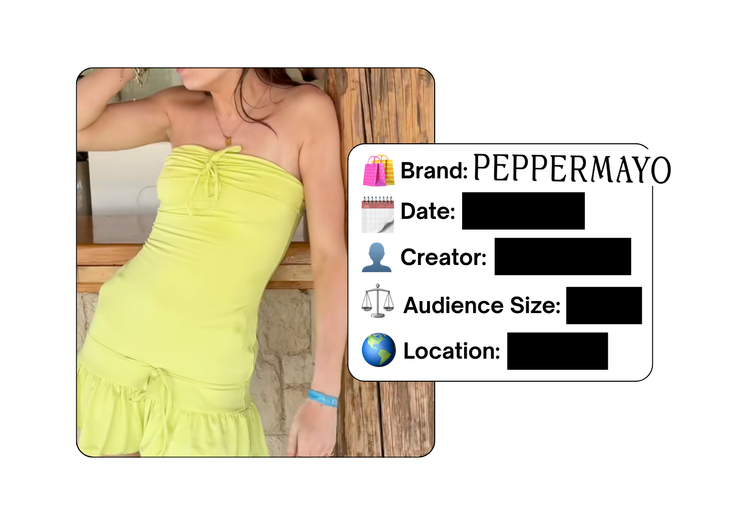 Spotted: PEPPERMAYO in a new paid collab