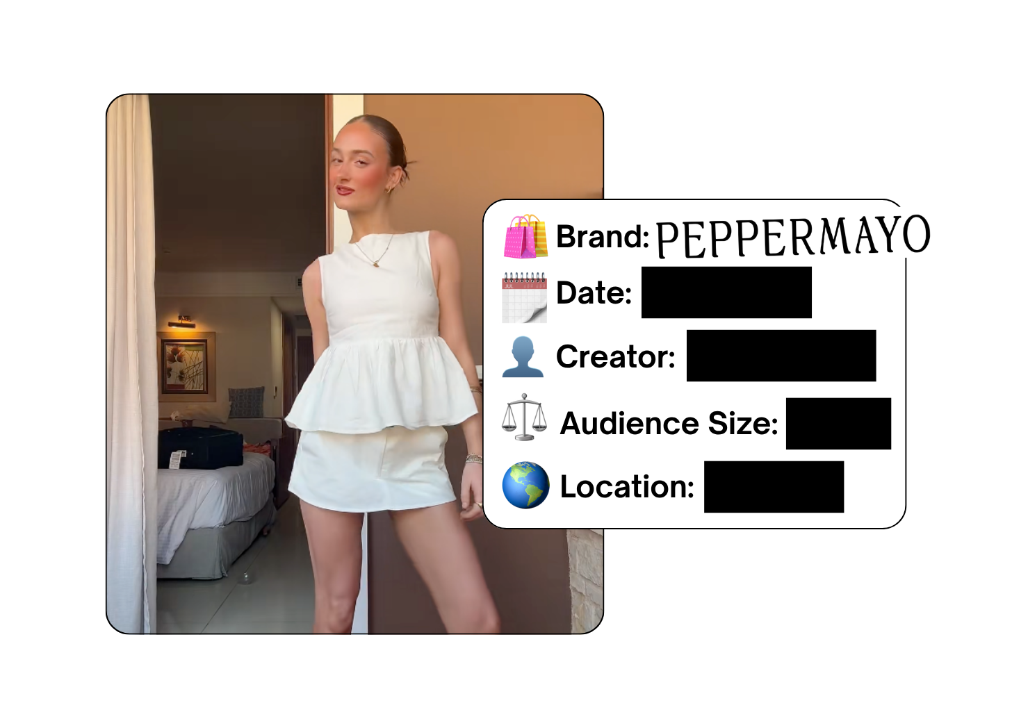 Spotted: PEPPERMAYO in a new paid collab