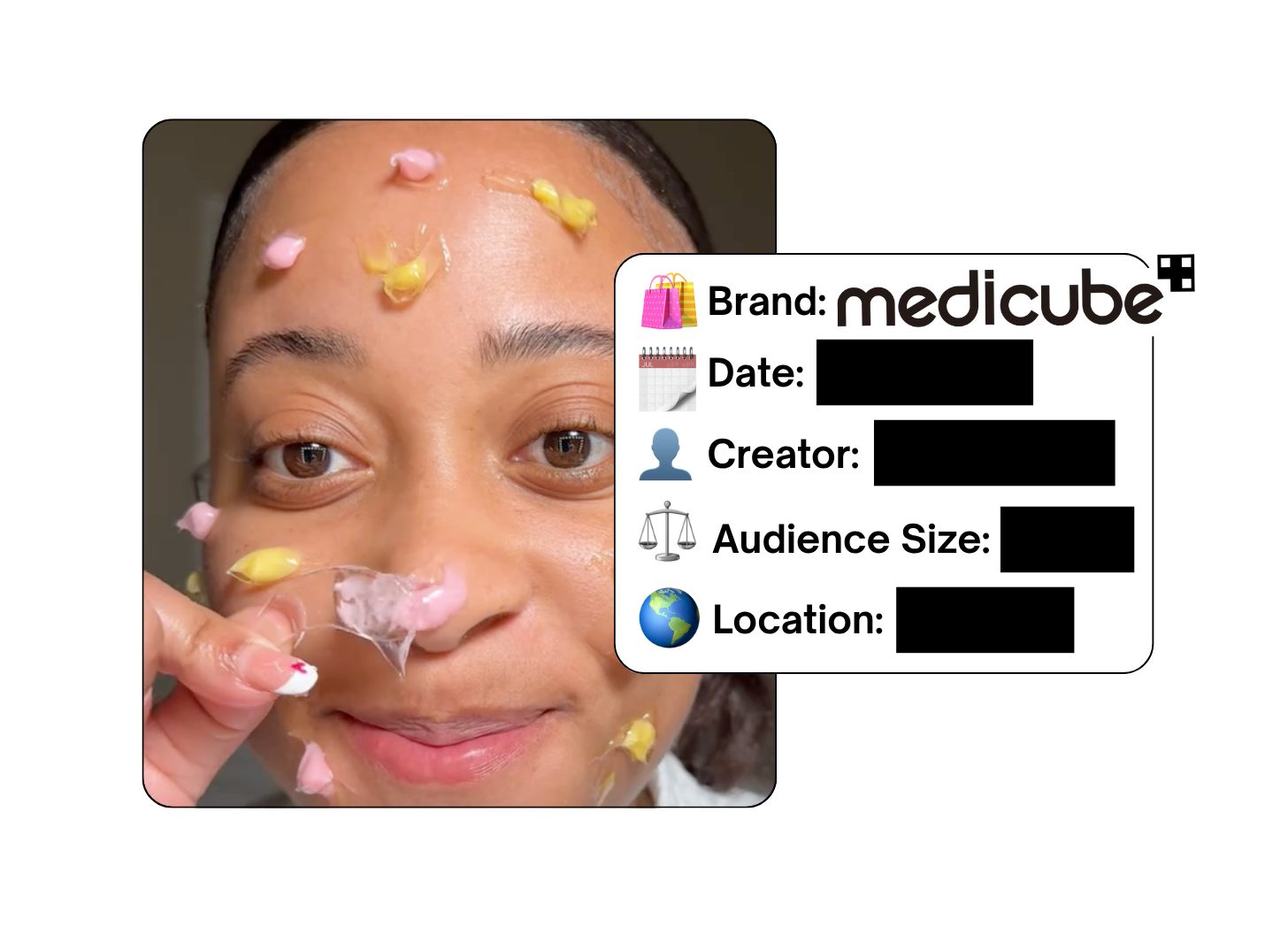 Spotted: Medicube in a new paid collab