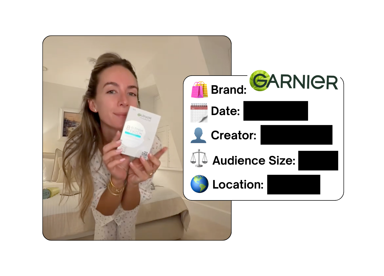 Spotted: Garnier in a new paid collab