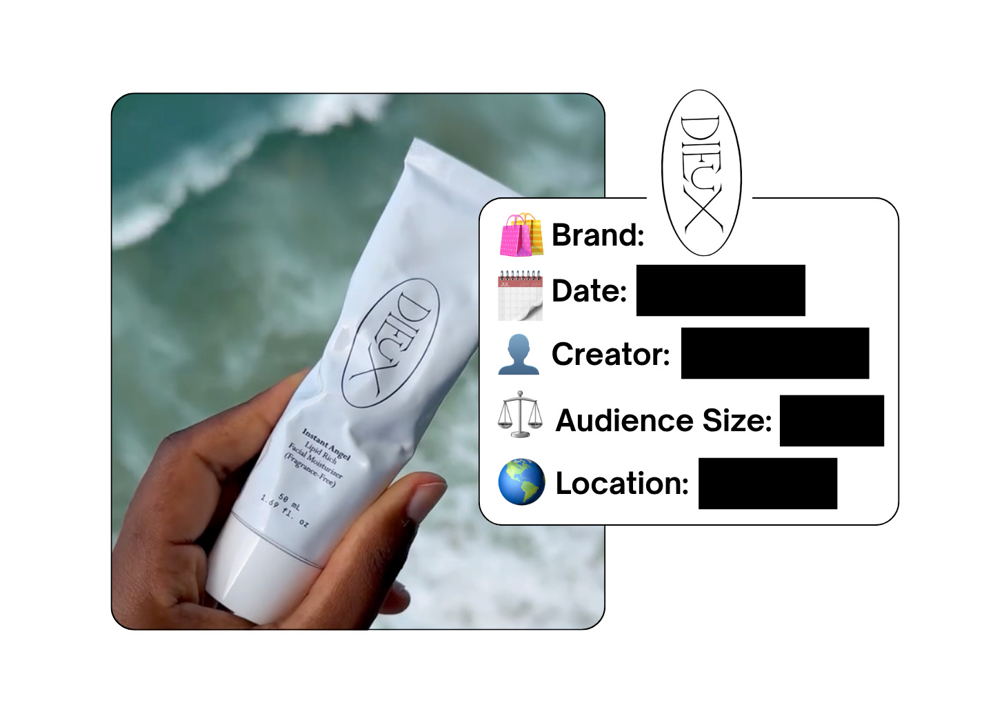 Spotted: Dieux Skin in a new paid collab