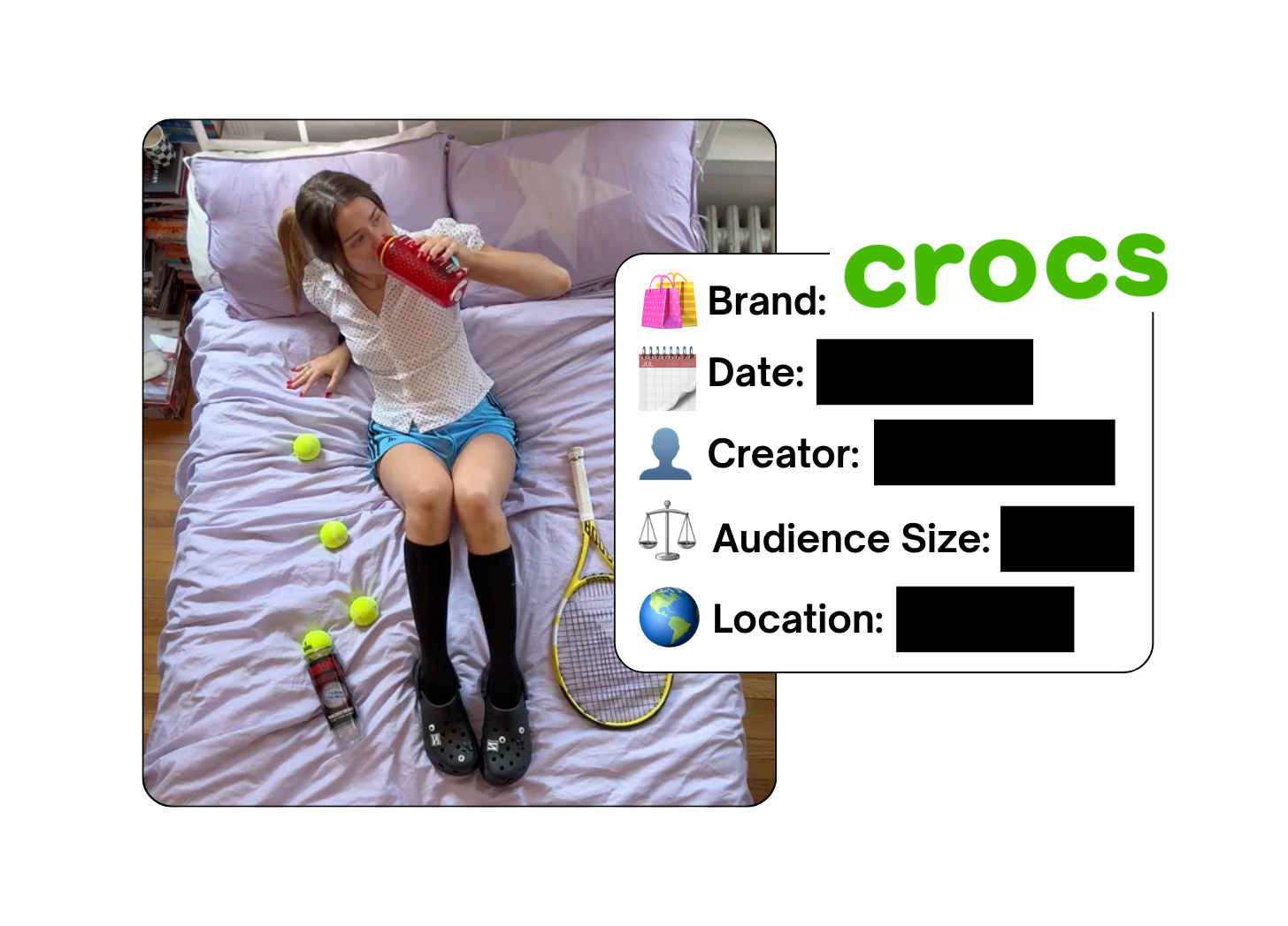 Spotted: Crocs in a new paid collab